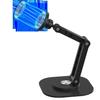 Universal Metal Monitor Stand with VESA Adapter, 17mm Ball Head, Vertical Rotation, Telescopic Function for Convenient Screen Setup