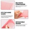 3Pcs\set Hair Cutting Barber Fade Comb Arc Design Blending Tool DIY Precision Clipper Comb  Home Use