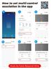 Zigbee Smart Glass Switch, Brazil Standard, Alexa-Compatible Wireless Touch Control, Zero Fire Version
