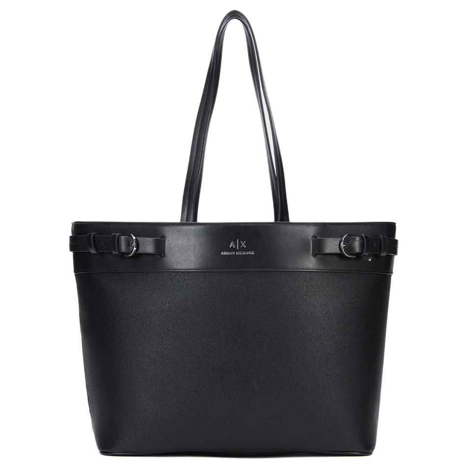 

Новая сумка-тоут ARMANI EXCHANGEAE PU, сумка для покупок, женская черная 949154-4R755-00020 34.0*13.0*27.9CM