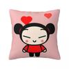 Funny Pucca Garu Anime Square Pillowcase Cushion Cover Pillow Case Throw Pillow Cover for Home Bedroom Car