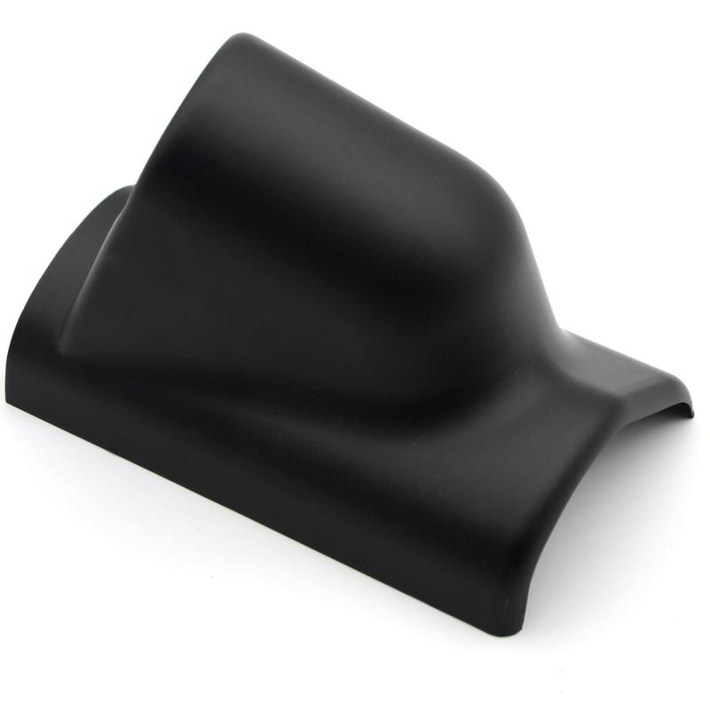 Dragon Gauge Black 2" 52mm Universal A-Pillar Single Hole Dash Gauge Meter Pod Mount Holder Left/Right Hand Drive