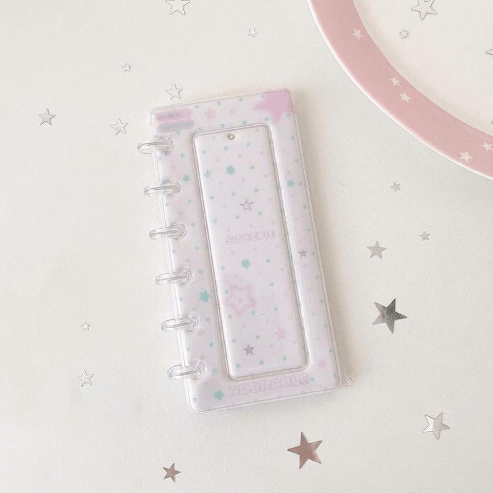 INS Mini Photo Card Binder 4-Grid Small Card Storage Book Photo Card Holder  Trading Card Holder