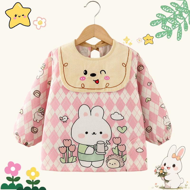 Reversible Waterproof Baby Coveralls: Stylish Autumn/Winter Bibs for Boys & Girls, Stain-Proof Outerwear