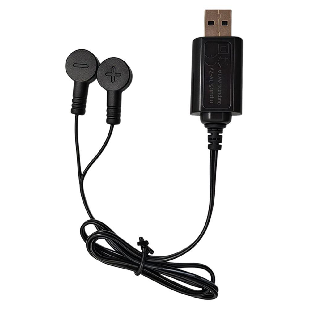 1Pcs Magnetic Battery Charging Cable USB USB Magnetic Charger  for 18650 16340 26650 Battery