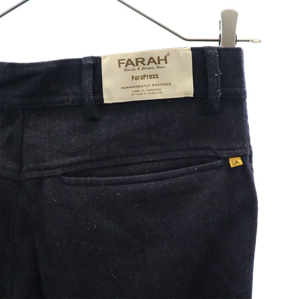 Farah Slacks Pants W30 Navy Tapered Pants Men's Used