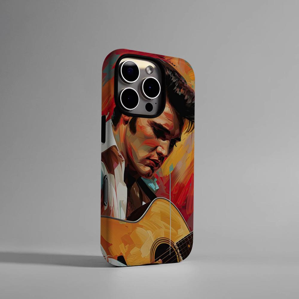 E-Elvis P-Presley Singer Phone Case Hard PC For IPhone 16Promax 17 16 15 14 13 12 11 Pro Max Plus Glossy HD Cover