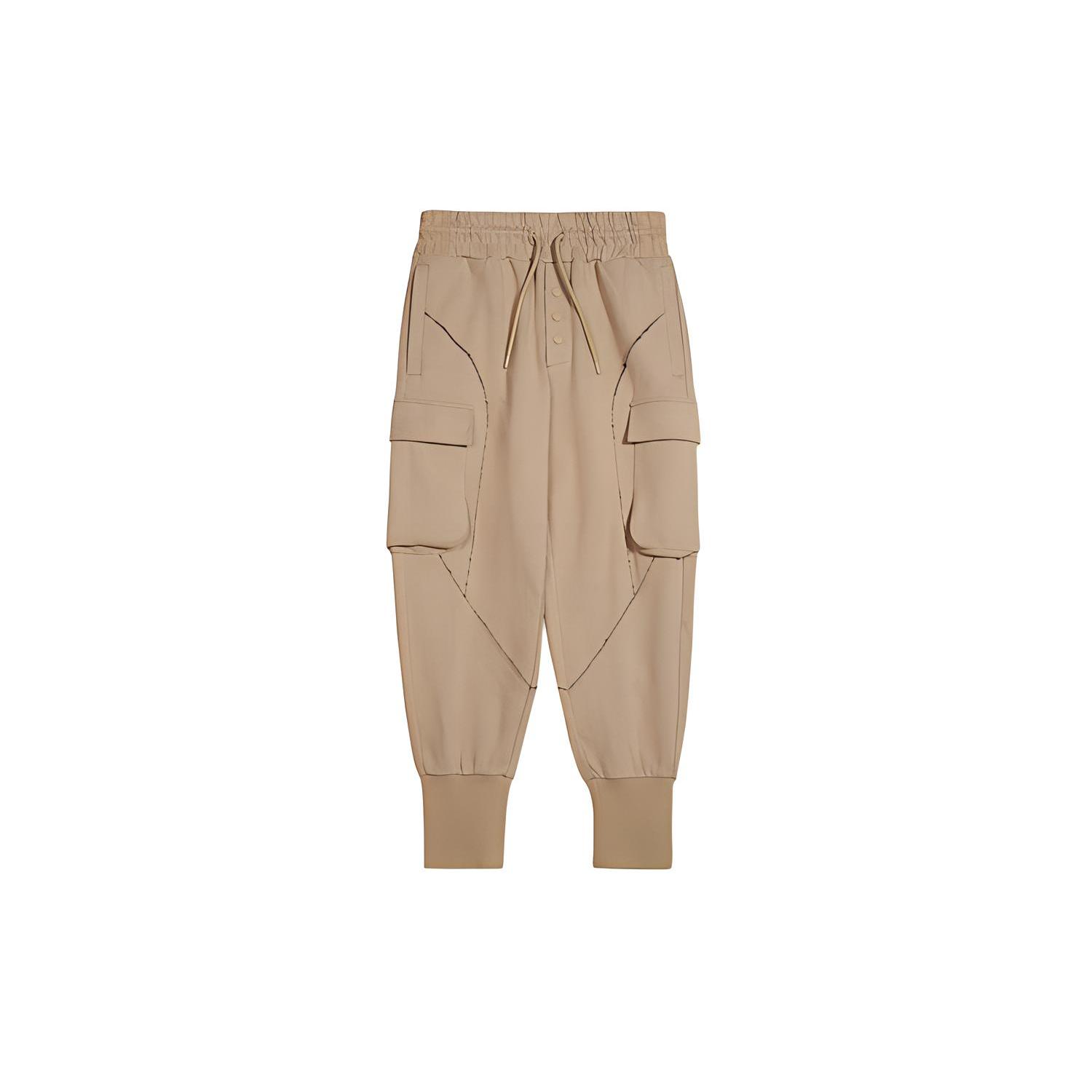 Li Ning Li Ning X Jackie Chan Knitted Sweatpants Men s Apricot AKLQ323-2 XXL