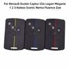 Car Key Case for Renault Duster Captur Clio Logan Megane 1 2 3 Koleos Scenic Nema Fluence Zoe