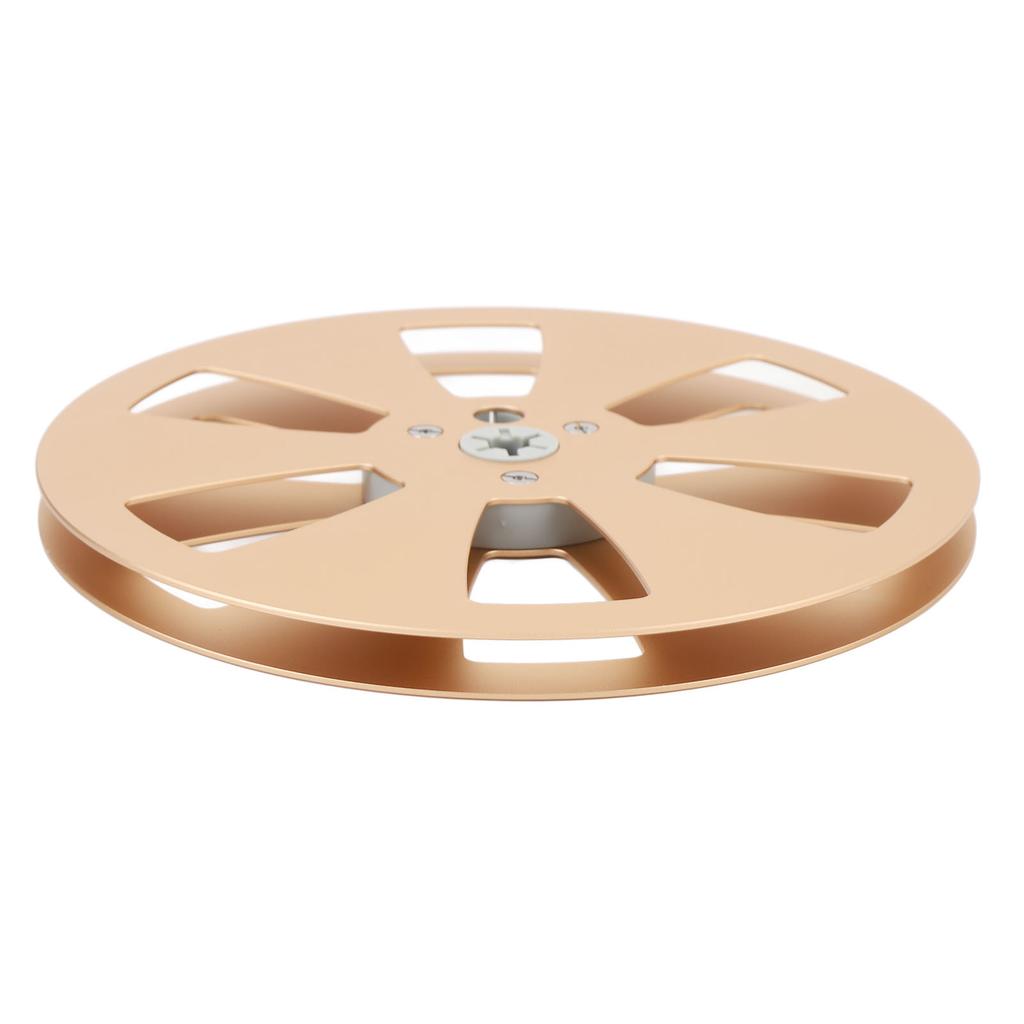 Bobină Goală de Bandă de 14 Inch Aliaj de Aluminiu 7 Inch Bobină Deschisă Bandă de Sunet Bobină Preluare cu 3 Găuri