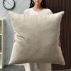 Large Size Sofa Hug Pillowcase Soft Waterproof Technology Cloth Huge Square Cushion Cover Living Room Bed Pillow Protector 80CM