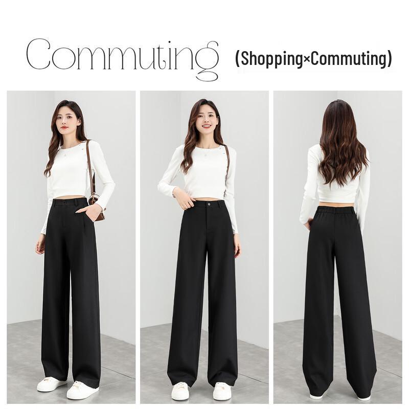 Women's Wide-Leg Commuter Trousers