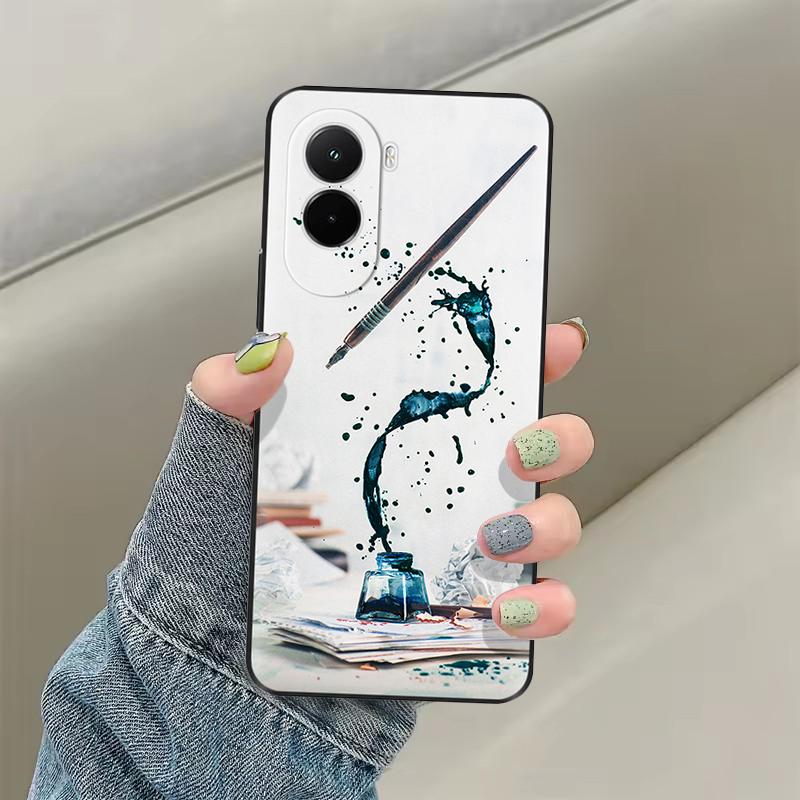 Soft Case For Xiaomi Poco M7 4G Case Cartoon Back Cover For Xiaomi Poco M7 Pro 5G Protective Animal Bumper PocoM7 m 7 Cool Bags