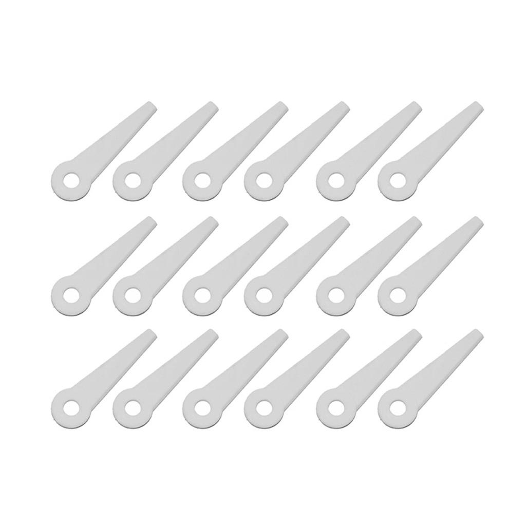 30 Stück Kunststoff-Messer für PolyCut 6-3 20-3 10-3 41-3 Rasenmäher Trimmer