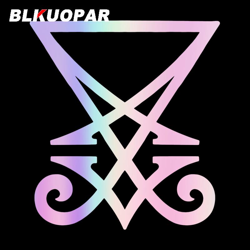 BLKUOPAR Bible Jesus Lucifer Satan Angel Demon Religious Icon Creative Car Stickers Windows Trunk Helmet Decals VAN Accessories