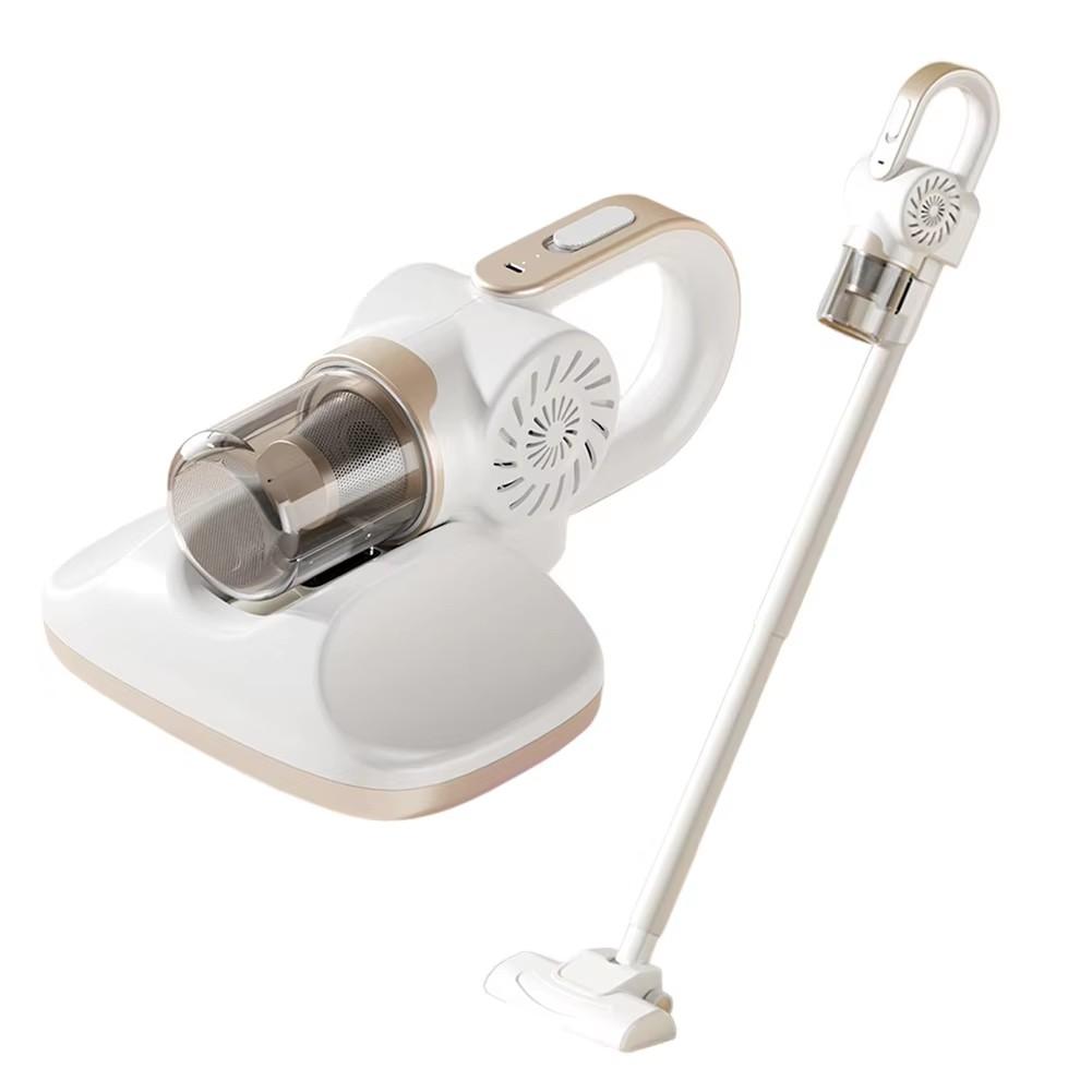 85000Pa Bezprzewodowa maszyna do usuwania roztoczy z lampą UVC Przenośny mop USB Akumulatorowy inteligentny odkurzacz domowy