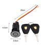 Ebike Switch Electric Scooter Ignition Key Replace