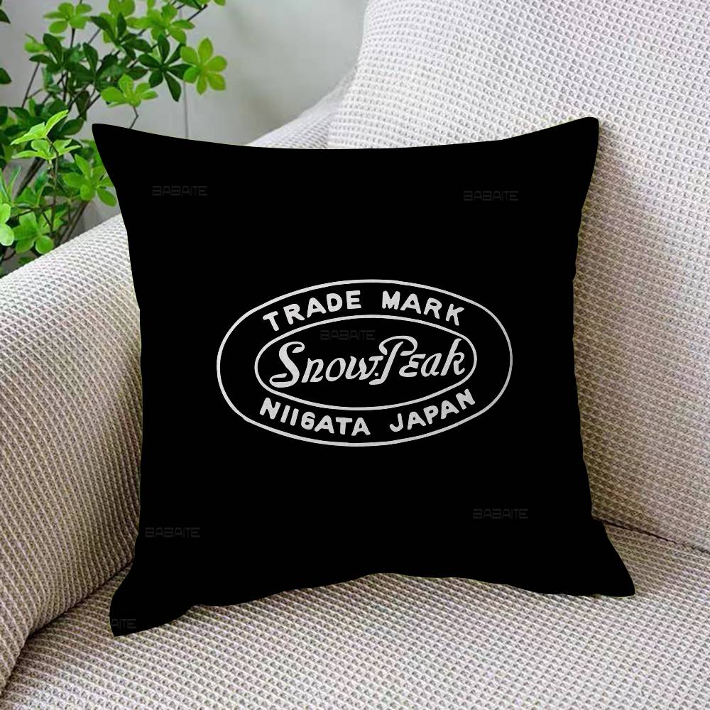 

Fashion Cool S-Snow P-Peak Logo Pillow Anime Pillow Sofa Bed Head Pillow Cover Cushion Cover 45x45 Cm Fashion 12x12Inch