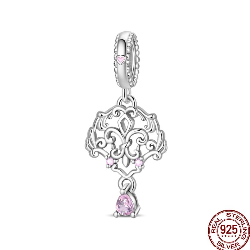 Unicorn Magic Mirror Series Copper Rainbow Cloud Fantasy Colored Charm Beads Suitable Fit Pan Original Bracelet