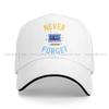 Cassette Solid Color Baseball Caps Peaked Cap Tape Never Forget Sun Shade Hats Unisex Women