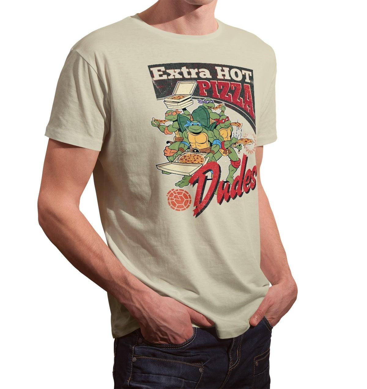 Licensed Teenage Mutant Ninja Turtles Extra Hot Pizza Dudes Men- XL