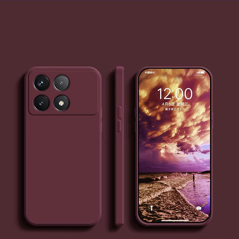 

Для Poco X6 Pro Чехол Роскошный жидкий силиконовый мягкий чехол для Xiaomi Poco X6 Pro Poco X 6 Pro X6Pro Pocox6 Pro 5G Противоударный задний чехол For Poco X6