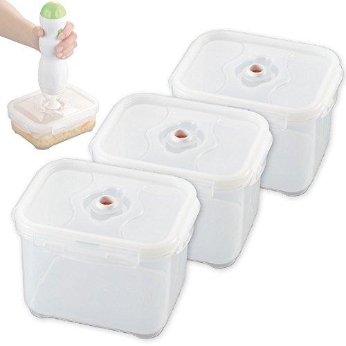 

Sous Vide Storage Container Q Container, Deep, Set of 3 / A-76032