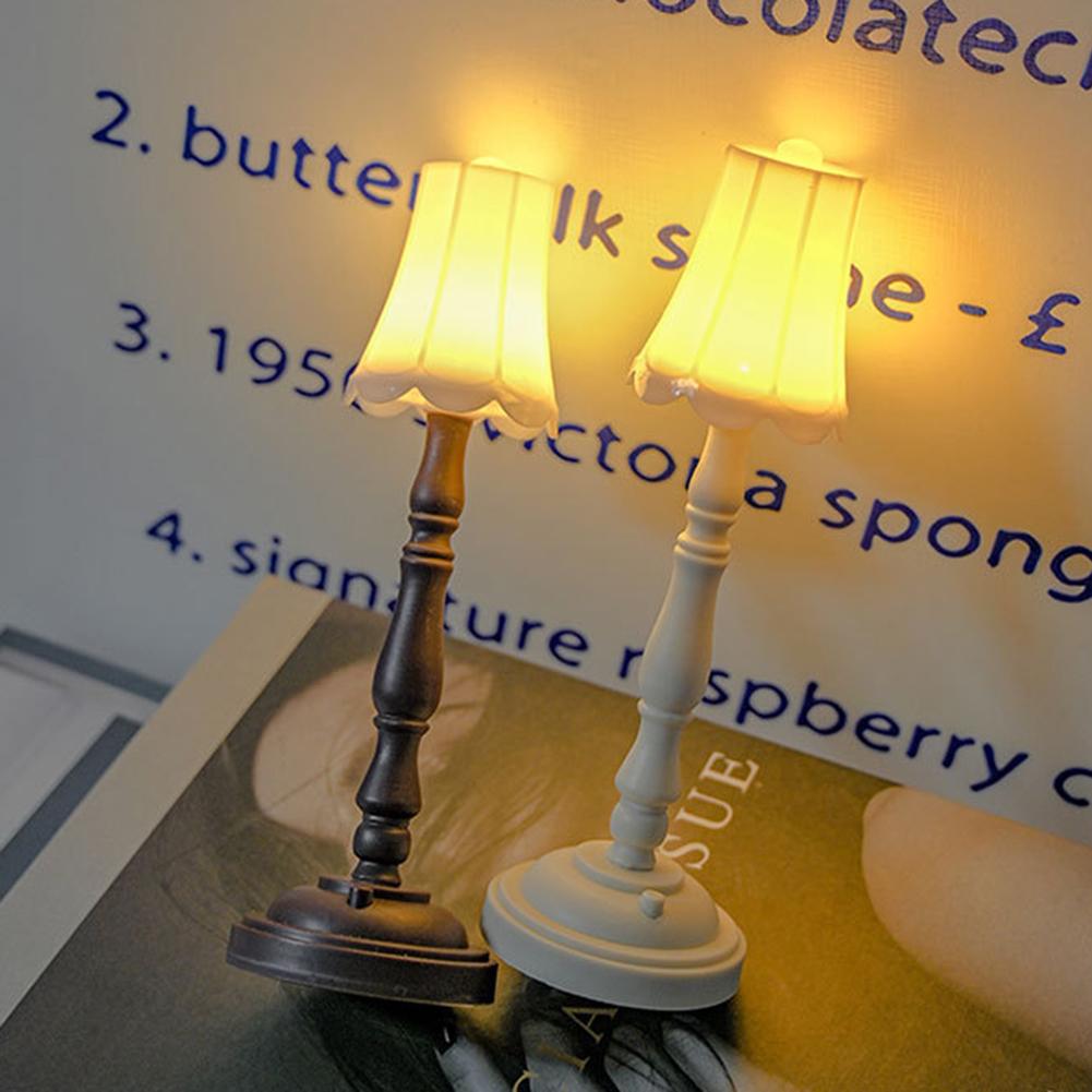 Kleine Vintage Tisch Lampe Decor Leichte Ambiente Beleuchtung Licht Für Home Schlafzimmer