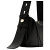 Tory Burch Romy Classic Logo Leather Shoulder Bag Small Women shoulder bag Black 176674-001