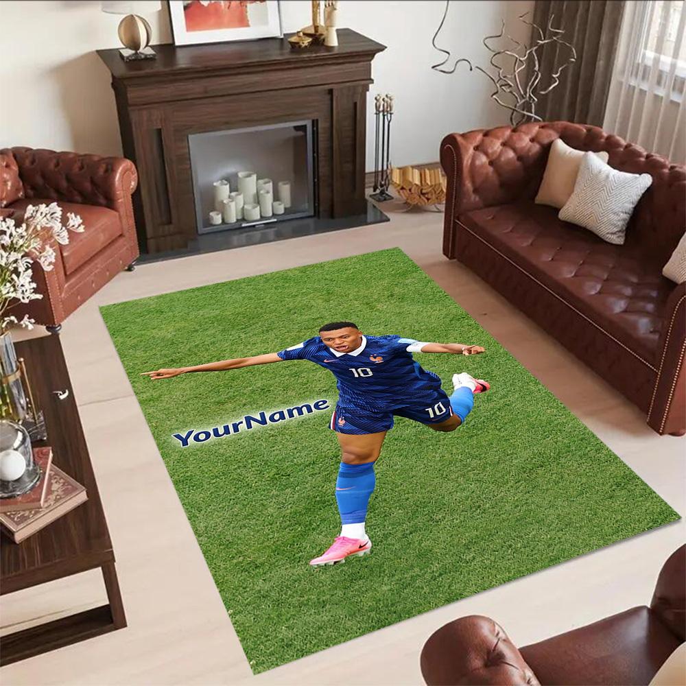 Mbappe 31 Customized Name Floor Mat Suitable for Kitchen Entryway Study room Foyer Antislip Carpet Office home decor