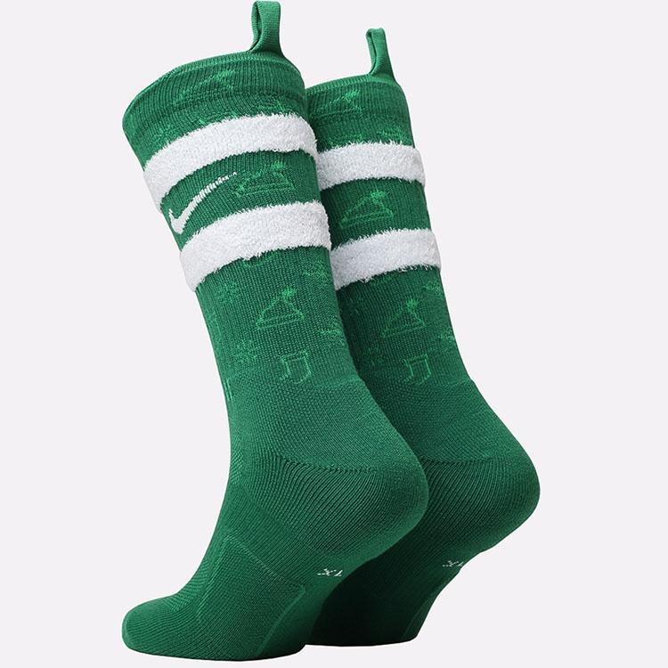 Nike Unisex Elite Crew 'Xmas' Socks 1 Pack Green CK6786-312