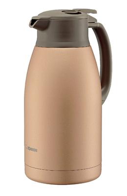 Zojirushi Thermos Stainless Steel Wide Mouth Stainless Steel Vacuum Heat and Cold Matte Pot, 1.9L, Tabletop, (Approx. 6.5cm), Double-Walled Flask,