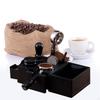 Universal Coffee Tamping Station with Side Storage Drawer Accessory Sturdy Compact Organizer