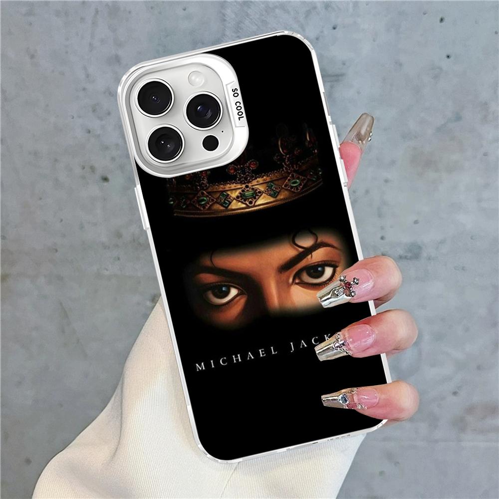 Michael Jackson Hot Singer Phone Case For IPhone 16 15 14 13 12 11 Pro Max X XR XSMAX 8 7 Plus Matte Shockproof Back Cover