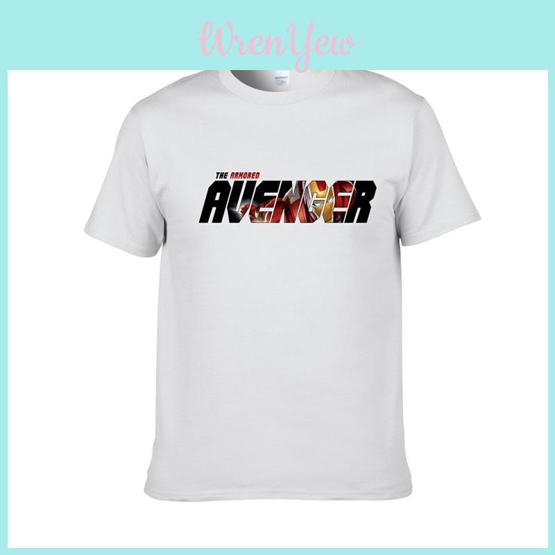 Endgame Avengers 4 Printed Tshirt Short Sleeve Summer Oneck Tee Shirt Tops
