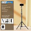 Dual Phone & DSLR Live Streaming Tripod with Multi-Camera Mount, Selfie Light, and Fill Lighting for Photography & Streaming