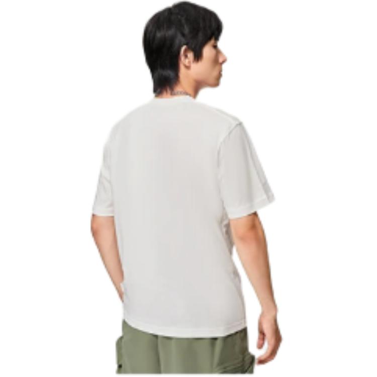 Li Ning Sports Trendy Collection T Shirt Men's White AHSS895-1