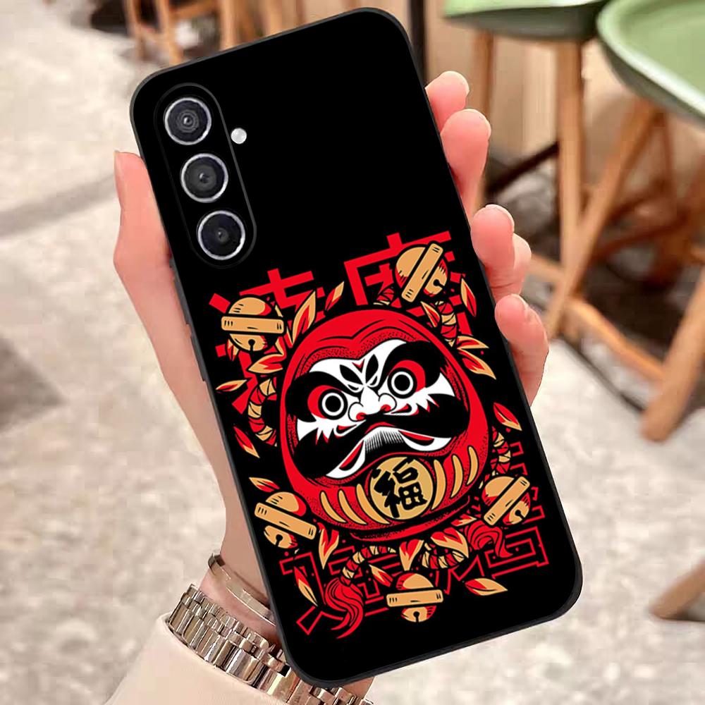 

Daruma Phone Case For Samsung S25 Edge 24 23 22 21 20 Ultra Plus Fe Galaxy A54 53 34 25 16 Silicon Cover Samsung S22