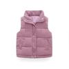 Kids Casual Padded Vest Warm Quilted Sleeveless Jacket for Boys and Girls