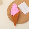 Giant Burger and Ice Cream Cone Model Ornament for Display