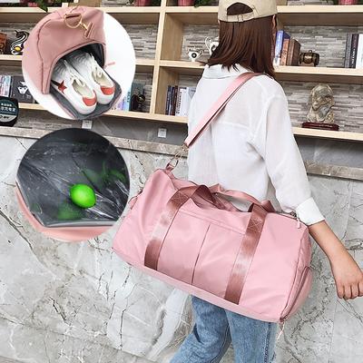 Large-capacity Short Travel Bag, Dance Training, Dry and Wet Separation, Fitness Yoga Bag, Stretchable Shoes, Luggage Compartment