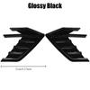 Universal Car Side Air Vent Shark Gill Decorative Strip,3D Personalized Auto Modification Sticker,Self‑Adhesive Body Fender Simulation Air Outlet Trim