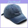 Cappellino da Baseball in Denim Vintage con Materiale in Cotone Traspirante per Appassionati di Street Style
