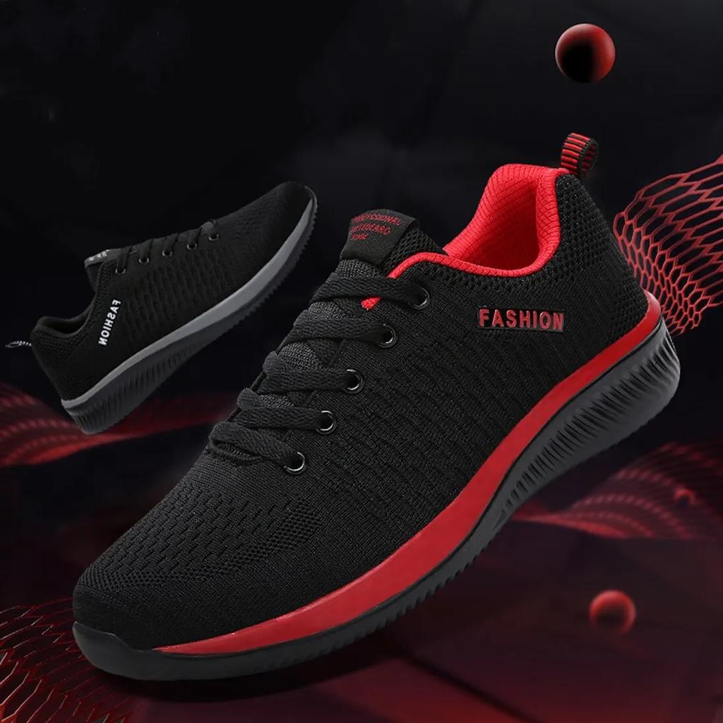 Men Running Shoes Breathable Comfortable Casual Sports Shoes Ultralight Man Sneakers Soft Non-Slip Tennis Walking Jogging Shoes