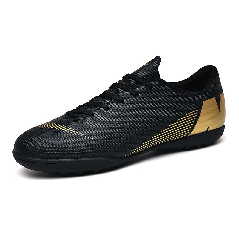 Fashion Men's Soccer Shoes FG/TF Non-Slip Turf Soccer Cleats Training Shoes Comfortable Simple Design Sneaker Casual Football Boot 35-45