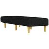 Black Fabric Chaiselongue