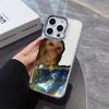 New Creative Monkey Pattern Phone Case For iPhone 17 16e 16 15 14 13 12 11 mini Pro Max X XR XSMAX 8 7Air Plus Transparent Cover