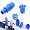3PIN AC Powercom Connector Male Plug NAC3FCA NAC3FCB AC Cable 20A 250V Power Plug Adapter For Stage Light LED Screen