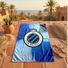 Club Brügge FC Aufdruck Mikrofaser Strandtuch Schnelltrocknend Saugfähig Großes Handtuch für Strand Schwimmen Reisen