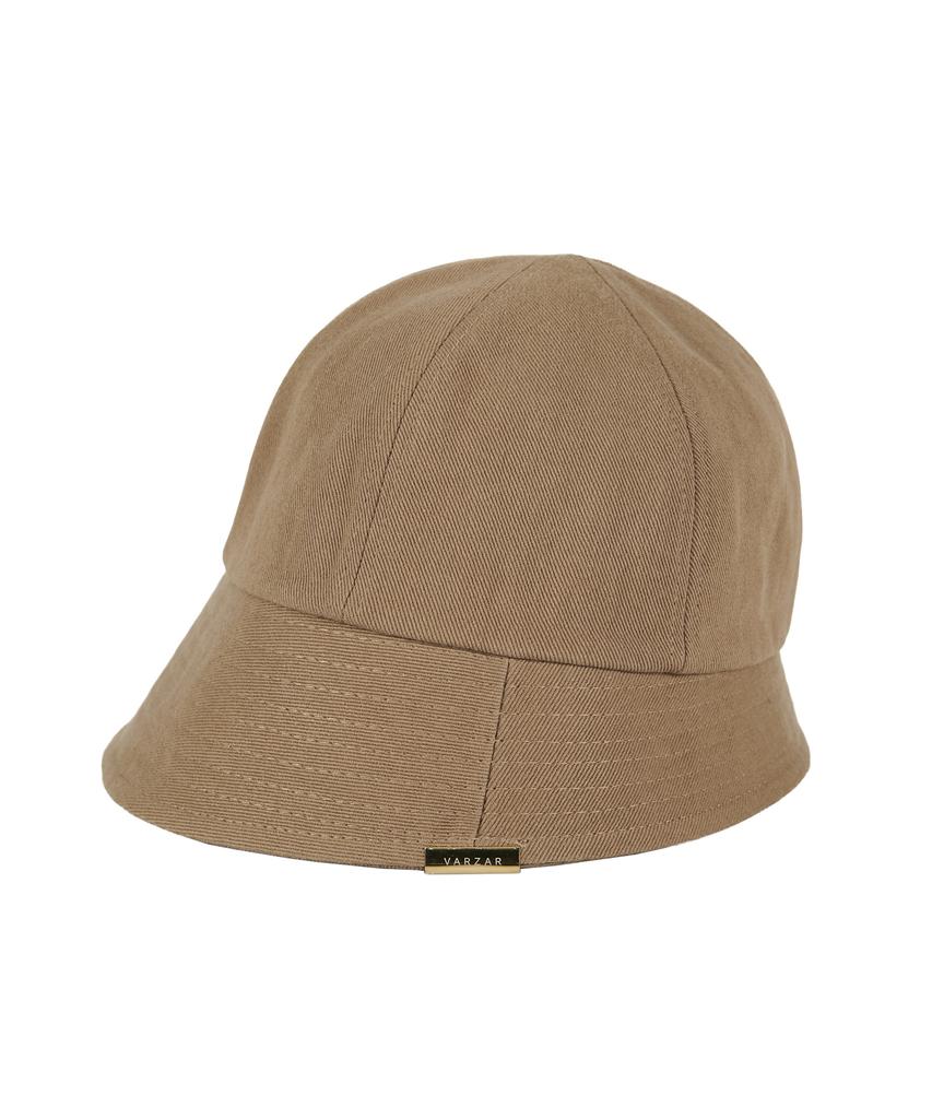 Bajal Metal Tip Bell Hat Brown
